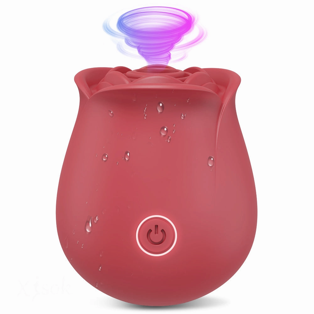10 Sucking Modes Rose Vibrator Clit Stimulator For Women