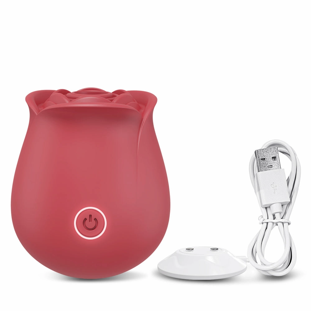 10 Sucking Modes Rose Vibrator Clit Stimulator For Women