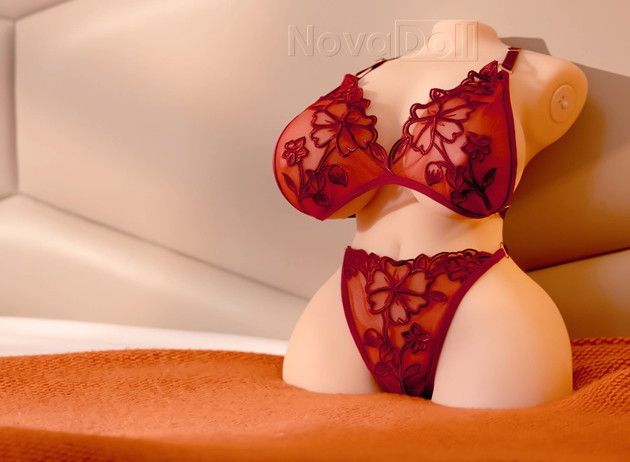 20.9LB Female Torso Doll with Vibration Technology