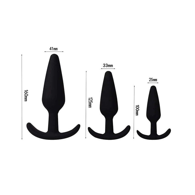 3 PCS Set Anal Plug