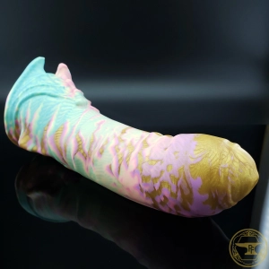 *|5/1|* Large Merfolk, Medium 00-50 Firmness, Golden Vein Pastel Rainbows, 6191