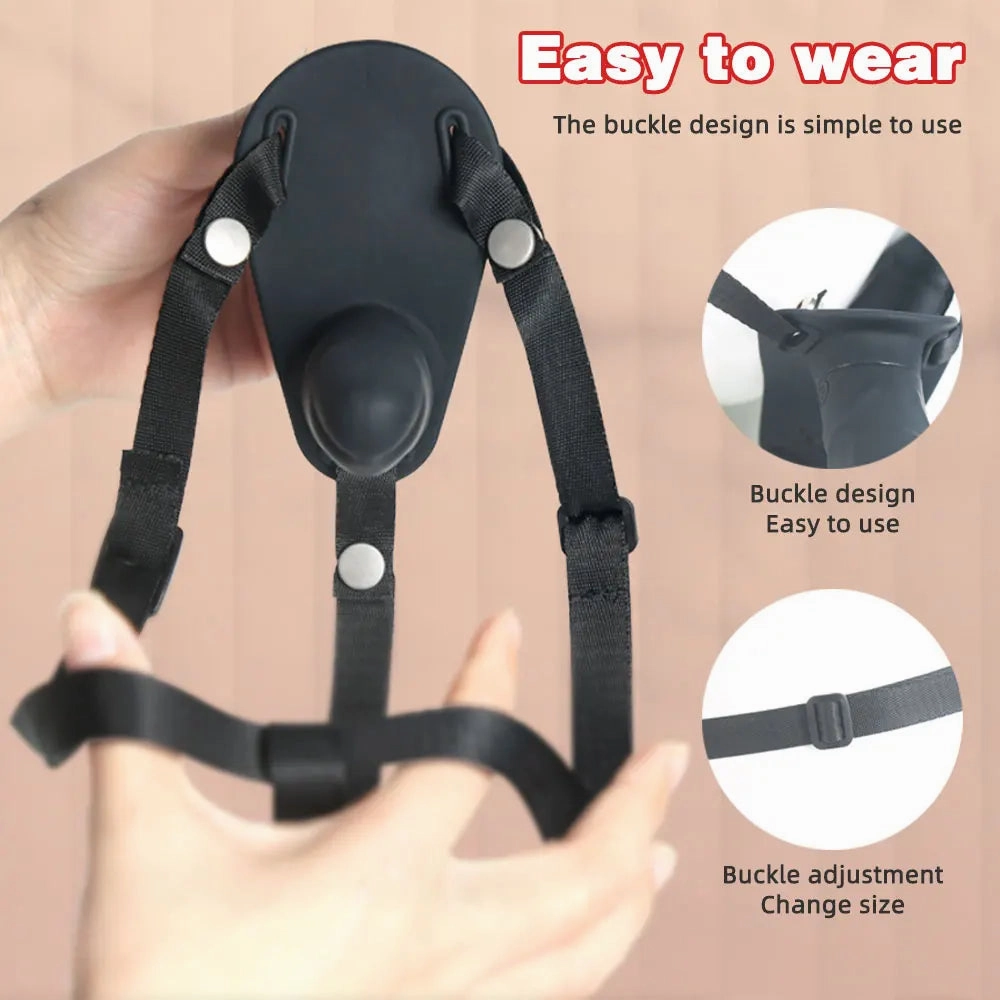 Adjustable Strap-On Dildo Vibrator Set: Dual Dildos for Pegging & Partner Play