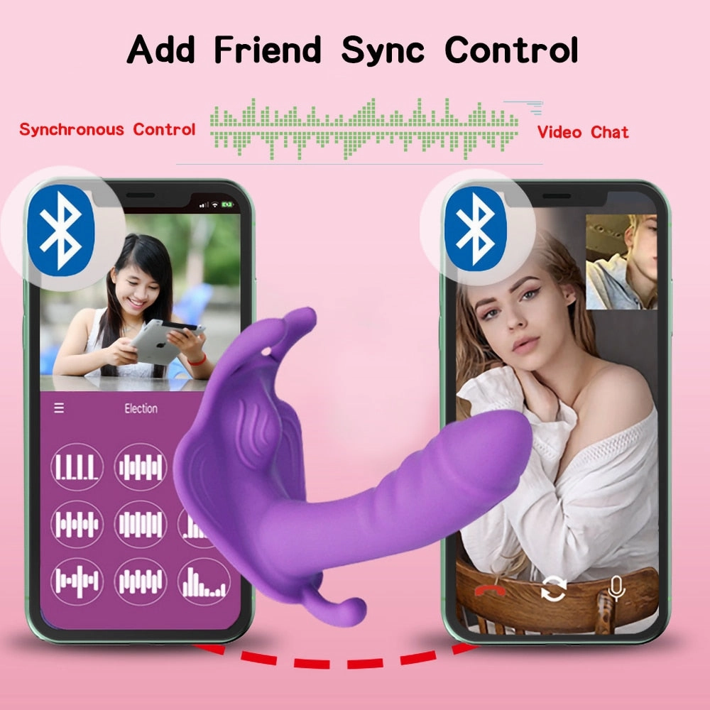 APP butterfly vibrator