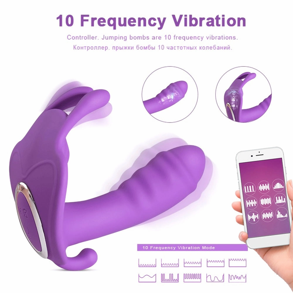 APP butterfly vibrator