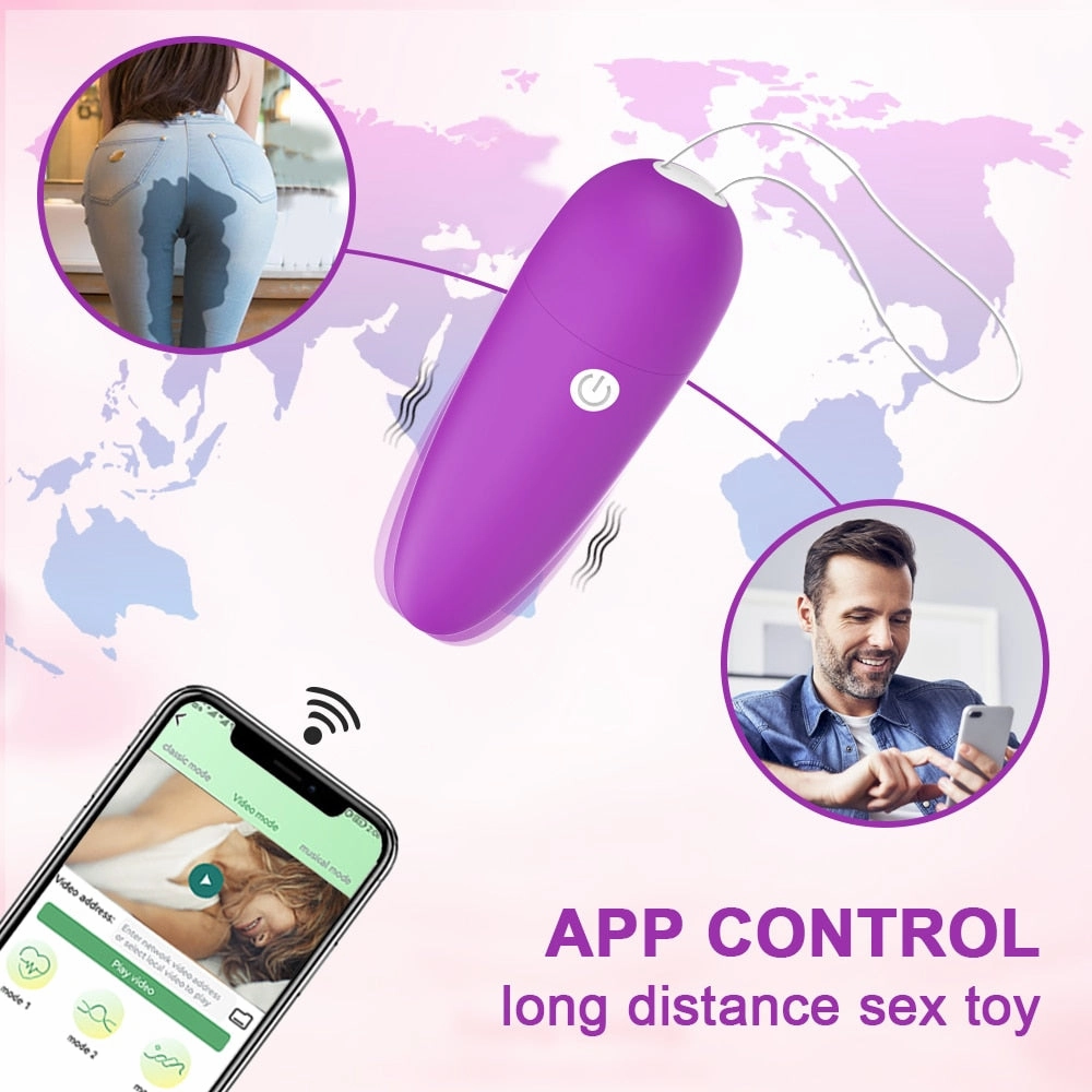 App Control Bullet Vibrator