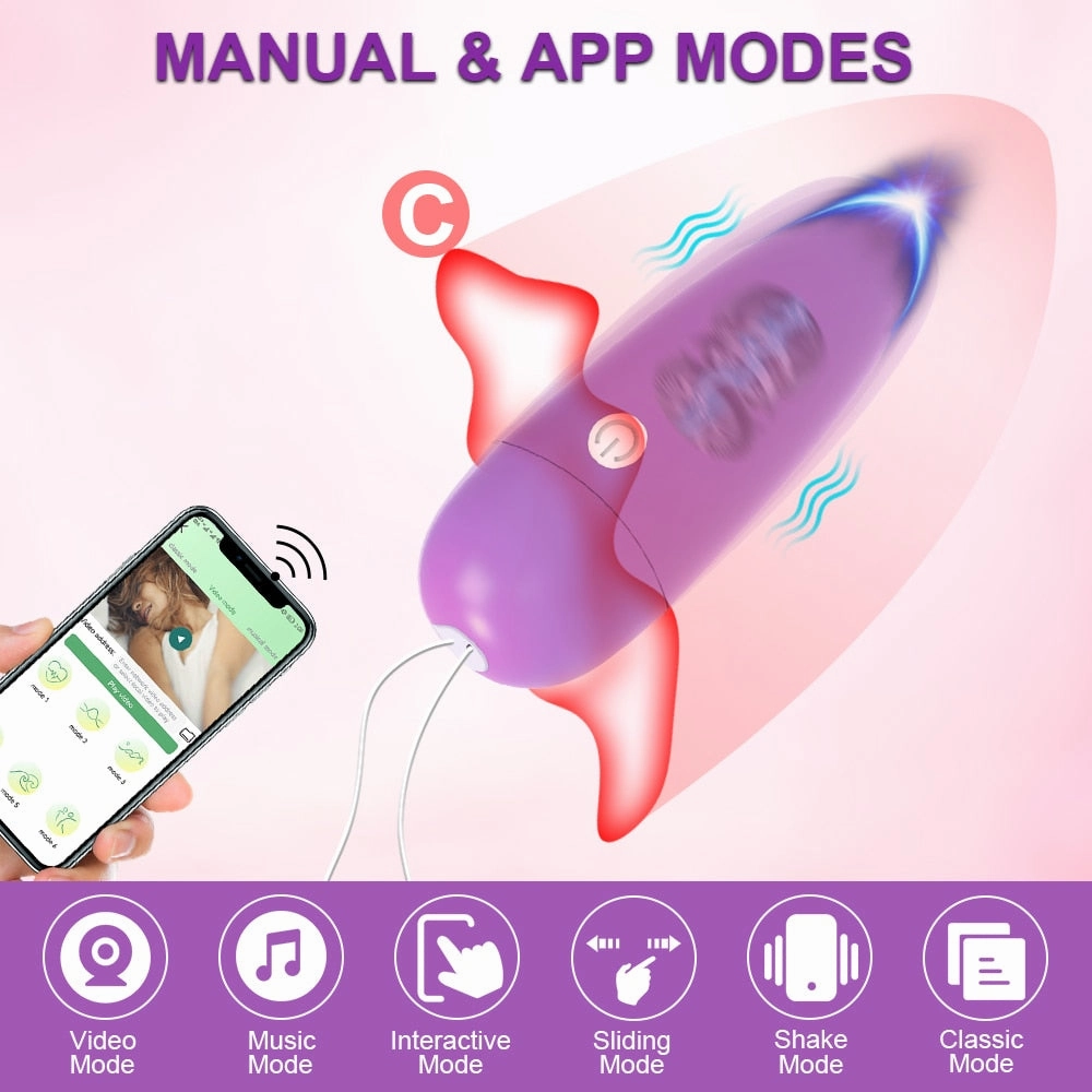 App Control Bullet Vibrator