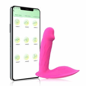 APP Control Female Wearable Clit Stimulator G-Spot Vibrators