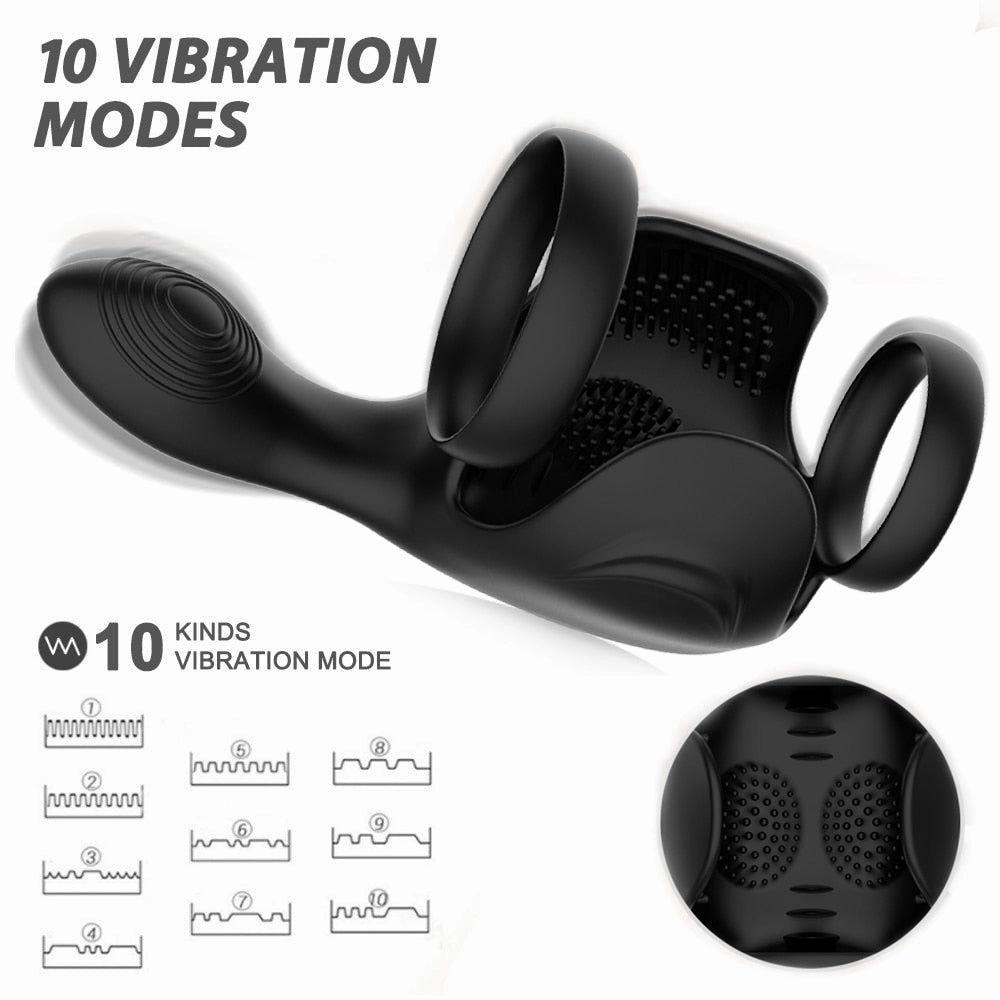 App Control Testicle Vibrator