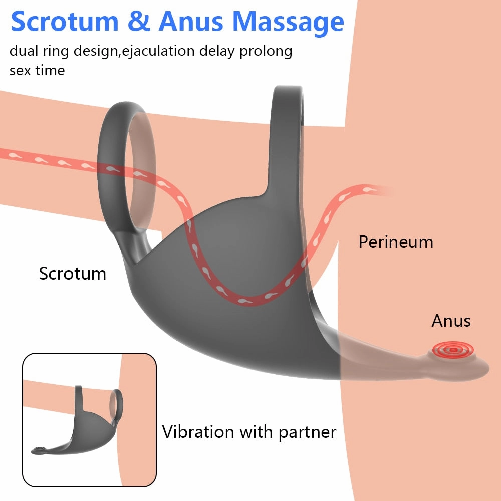 App Control Testicle Vibrator
