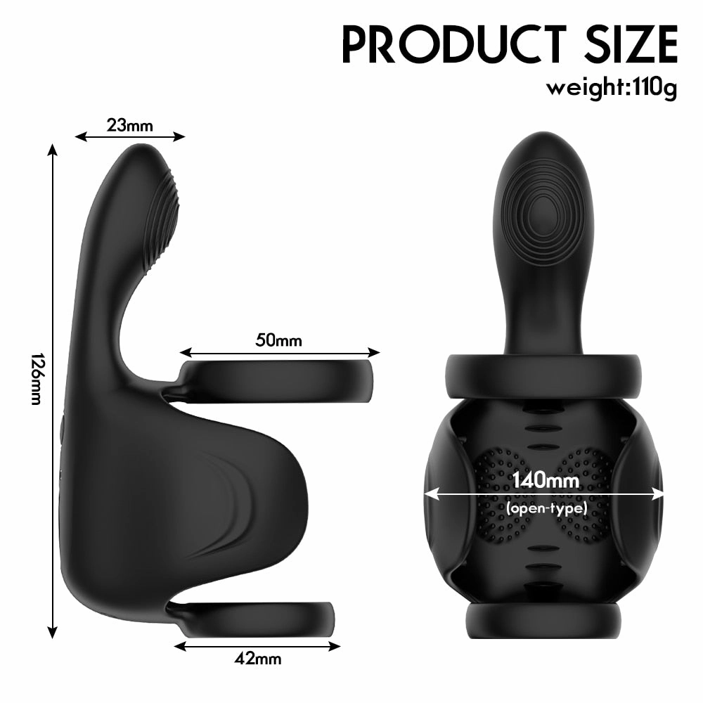 App Control Testicle Vibrator