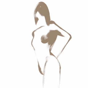 ART PRINT - Feminine no. 11 Beige