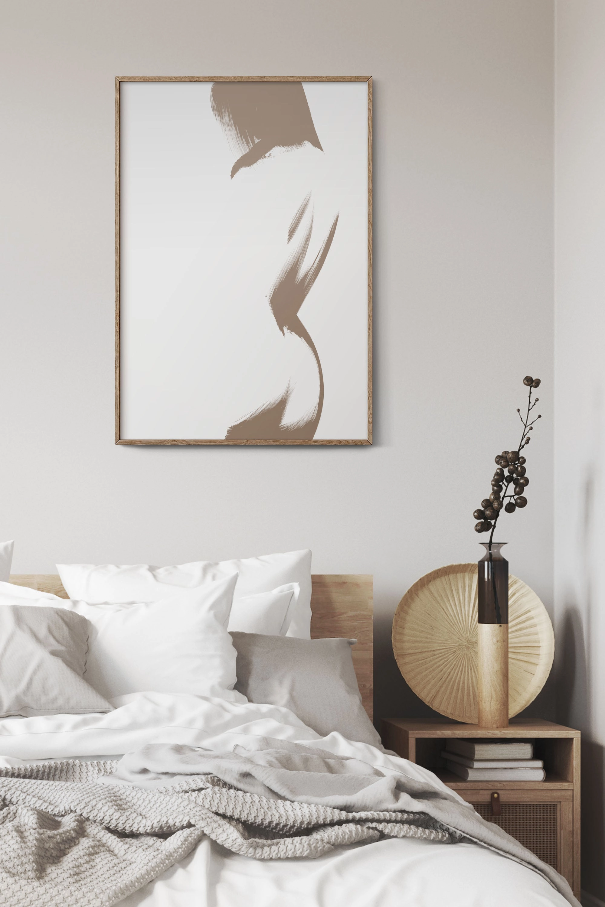 ART PRINT - Feminine no. 30 Beige