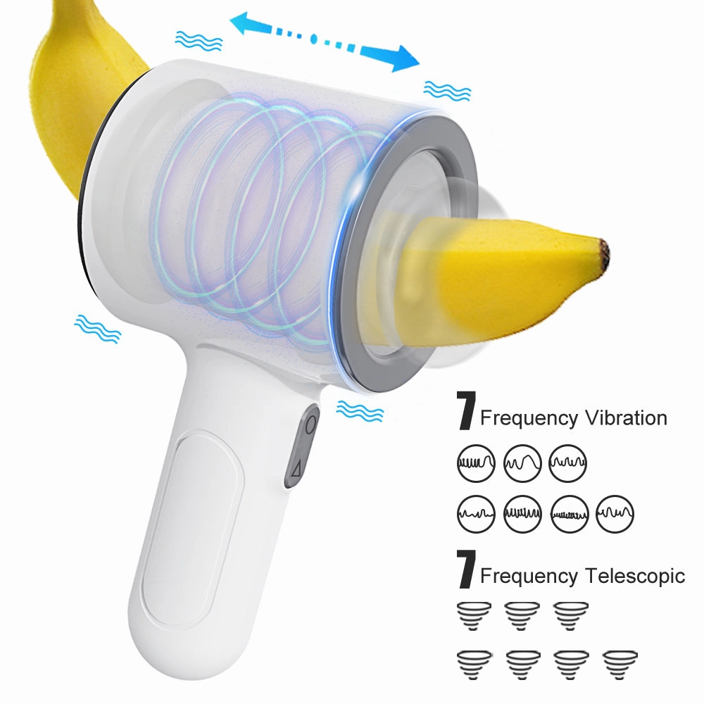 Automatic Male Masturbation Equipment Telescopic Masturbators for Men Simulation Blowjob