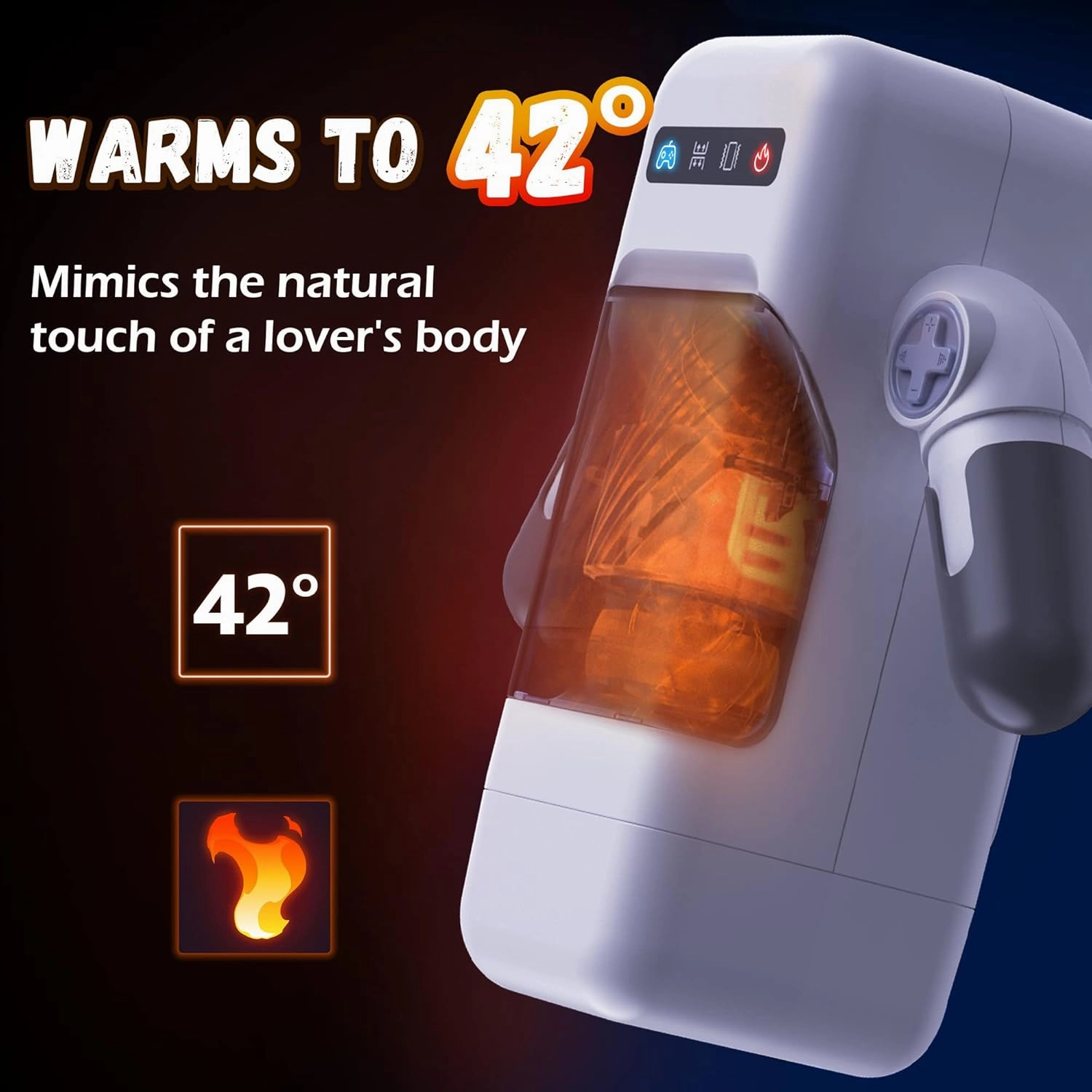 Automatic Male Masturbator with 10 Thrusting & Vibration Modes