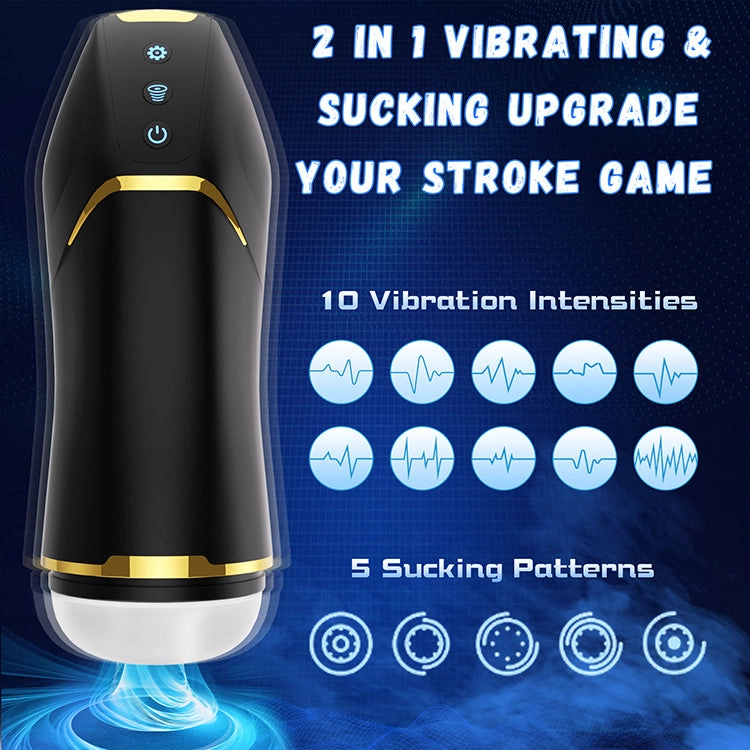Automatic Masturbator with Suction & Vibration
