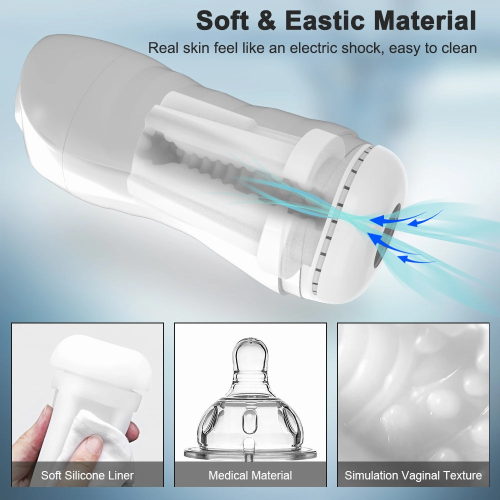 Automatic Sucking Male Mastubator Blowjob Suction Smooth Vibrating Masturbation