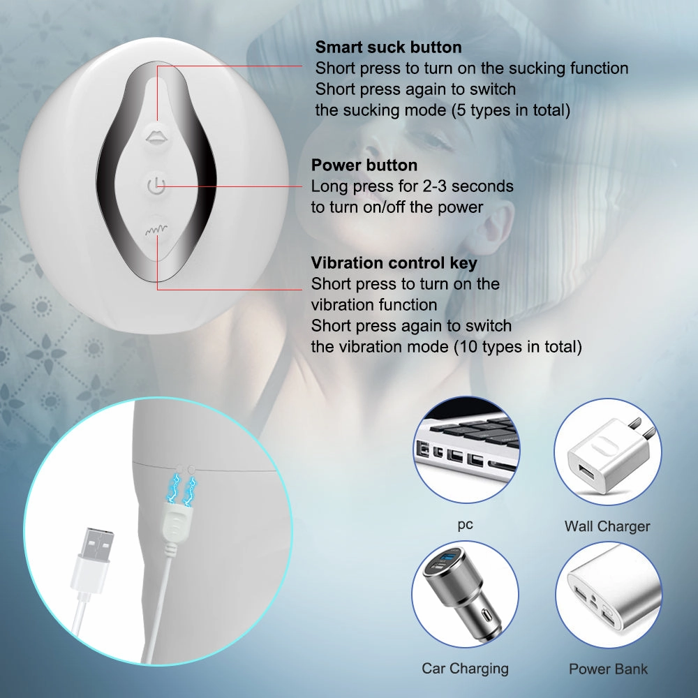 Automatic Sucking Male Mastubator Blowjob Suction Smooth Vibrating Masturbation