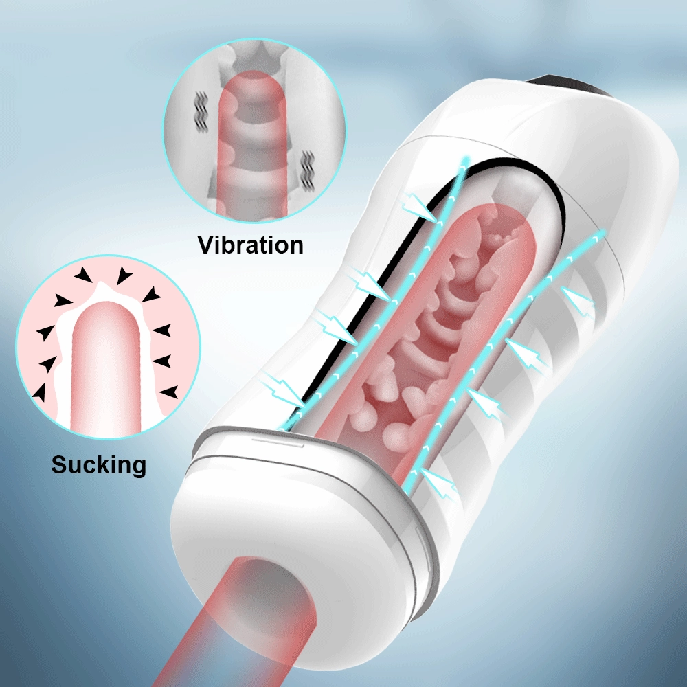 Automatic Sucking Male Mastubator Blowjob Suction Smooth Vibrating Masturbation