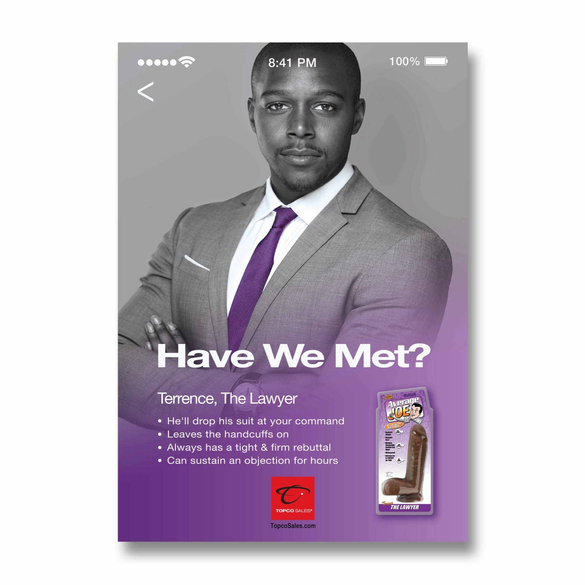 Average Joe® Have We Met... Postcards, Pack of 12