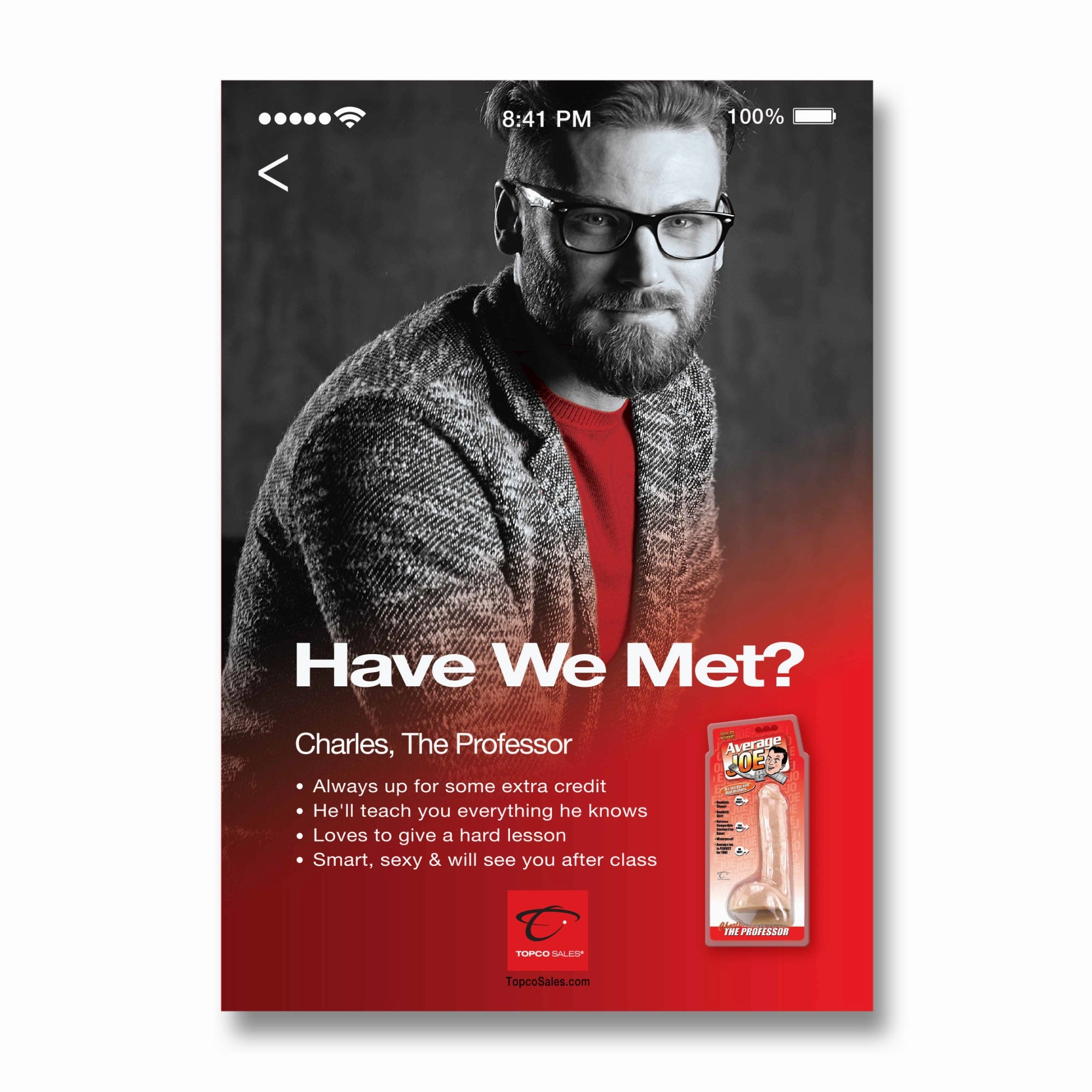 Average Joe® Have We Met... Postcards, Pack of 12