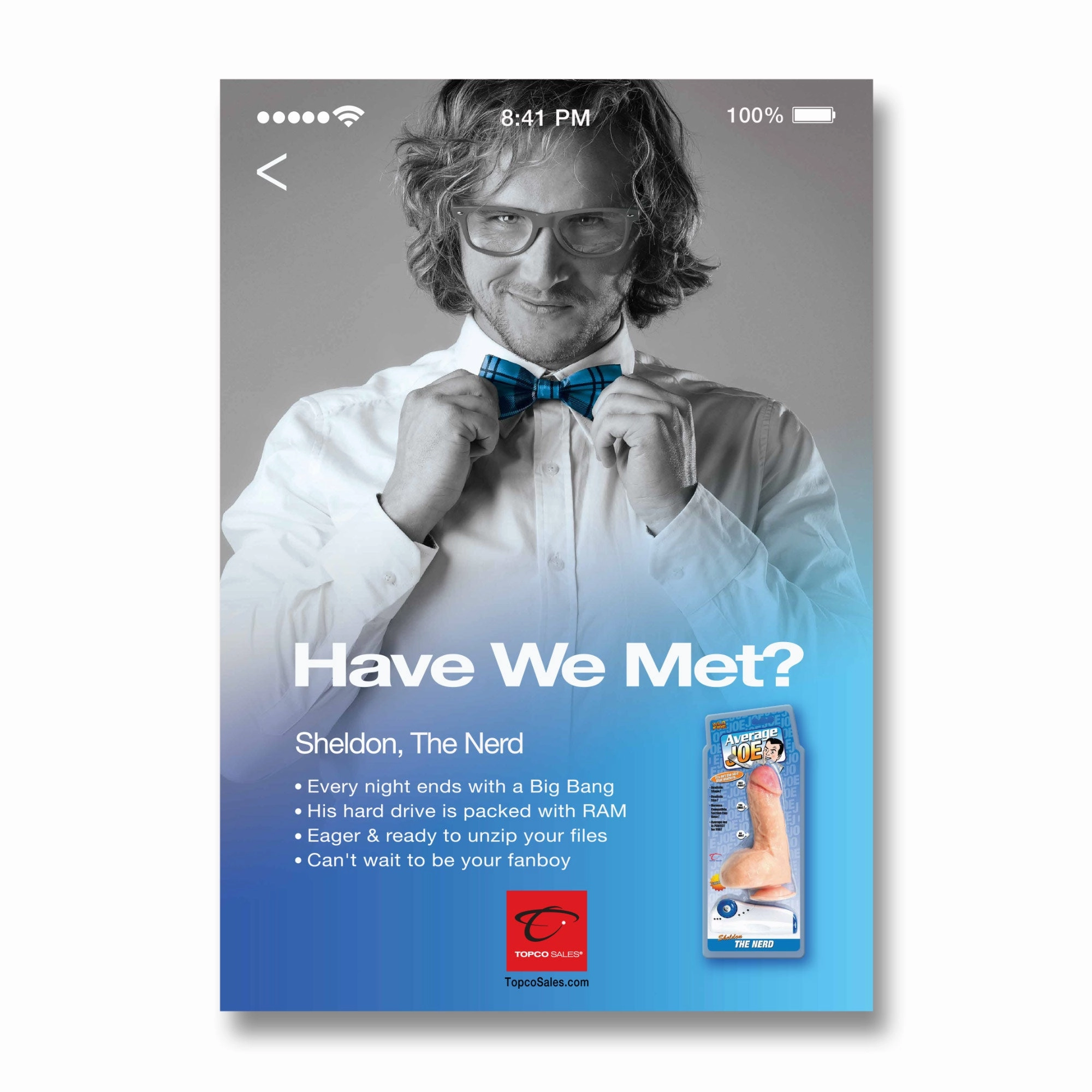 Average Joe® Have We Met... Postcards, Pack of 12