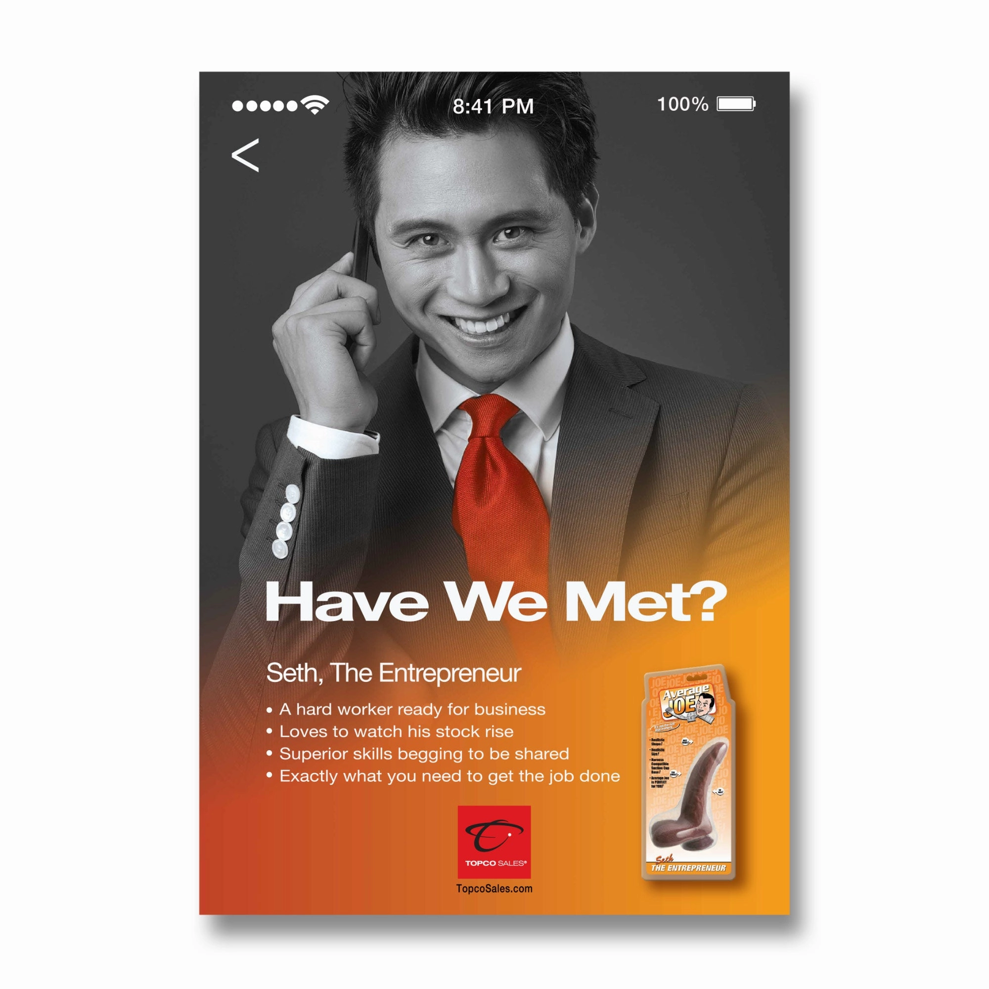 Average Joe® Have We Met... Postcards, Pack of 12