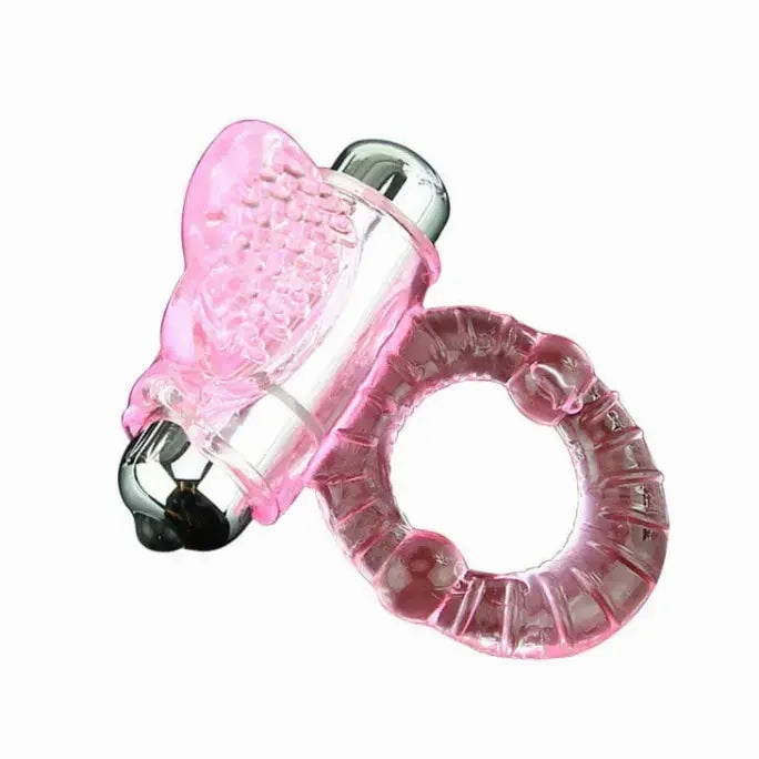 Baile – Sweet Abs 10 Rhythms Ring Pink Vibrator Penis Ring