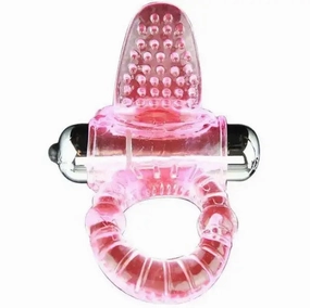 Baile – Sweet Abs 10 Rhythms Ring Pink Vibrator Penis Ring