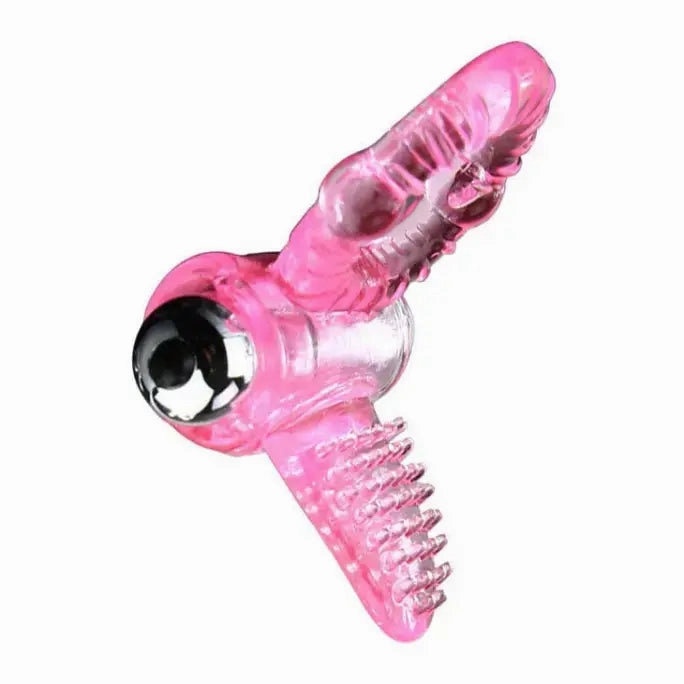 Baile – Sweet Abs 10 Rhythms Ring Pink Vibrator Penis Ring