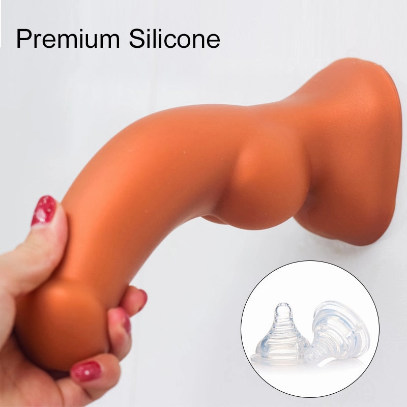 Balling Soft Dildo