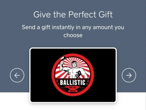 Ballistic Metal Gift Card - $100
