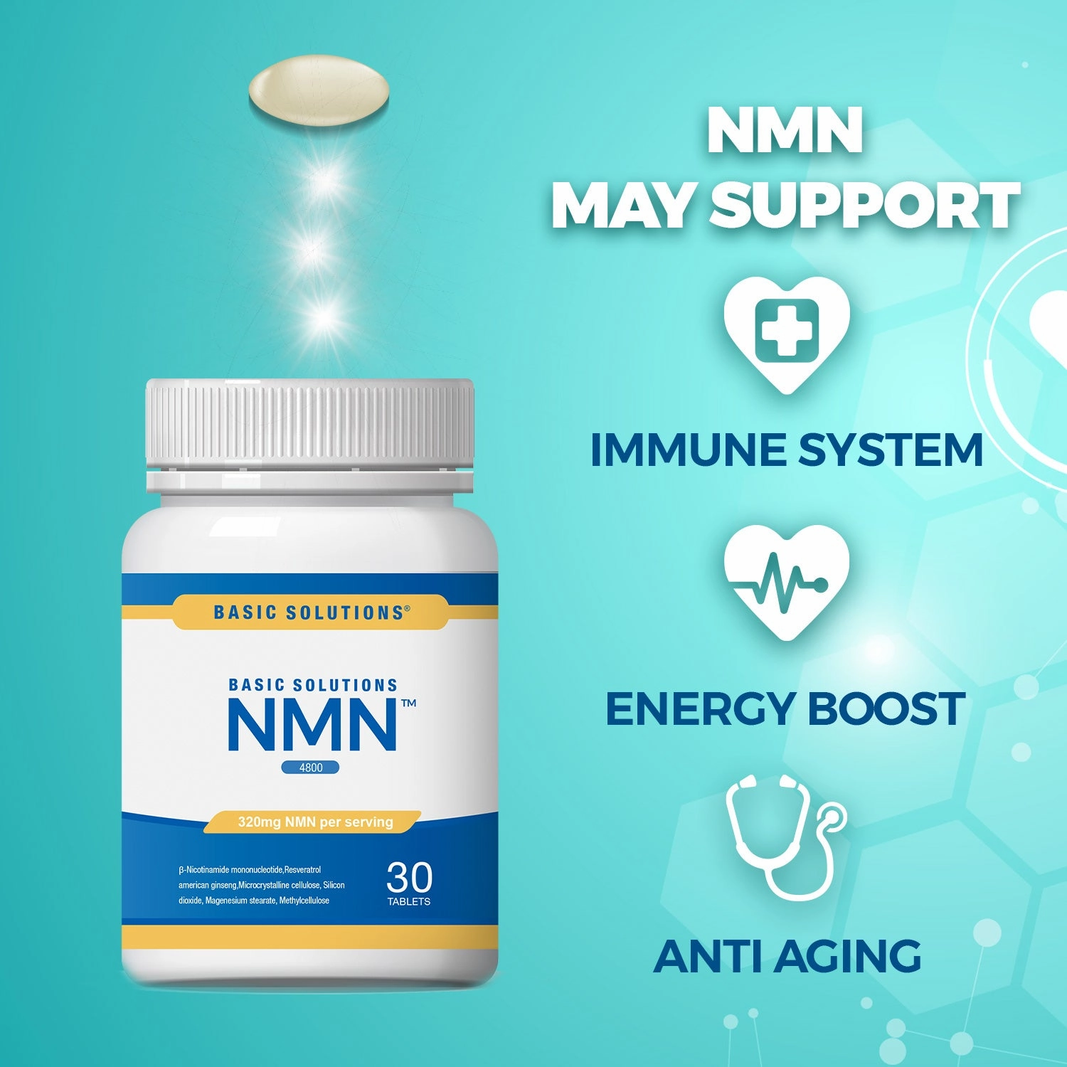 Basic Solutions NMN Capsule 30pcs
