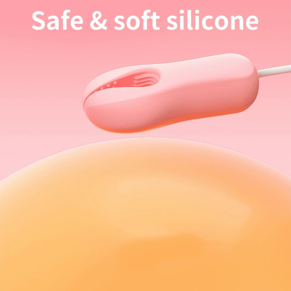 BDSM Essential Electric Nipple Clamps: Breast Massage Vibrator & Enhancer for Women
