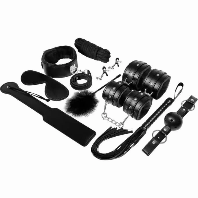 Bdsm Fetish Kit Experience - Black Series