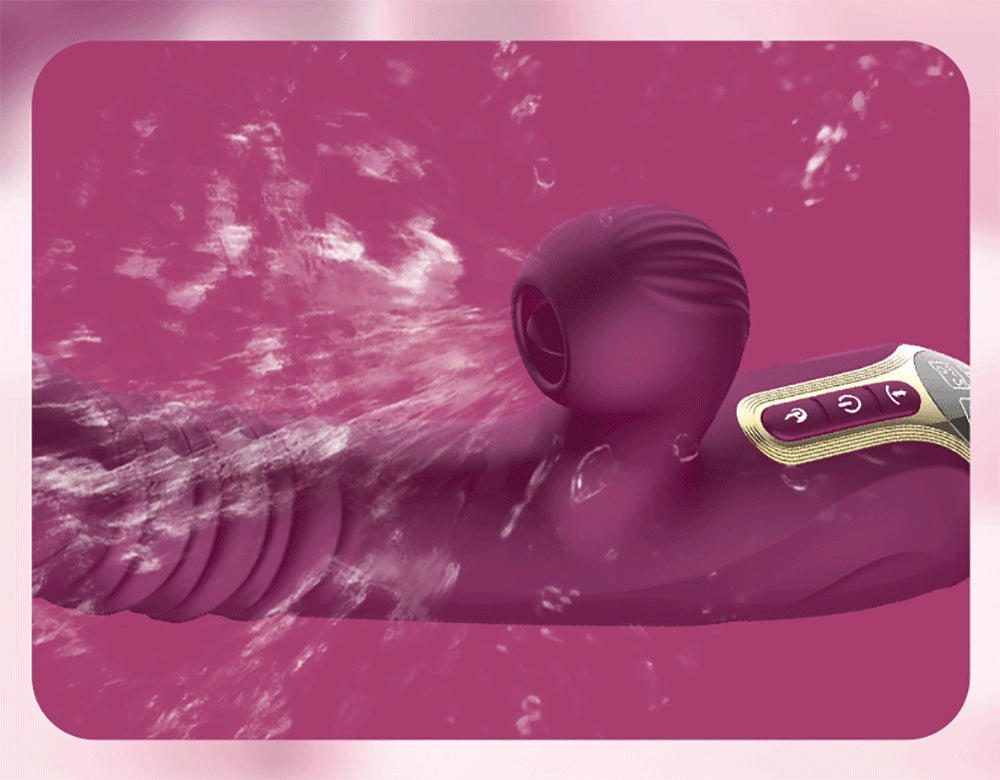 Big Sucking & Thrusting Vibrator