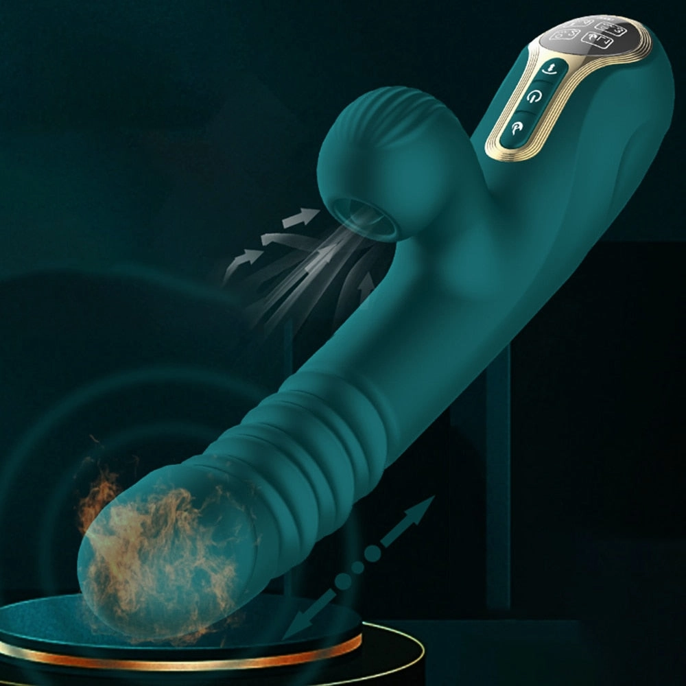 Big Sucking & Thrusting Vibrator
