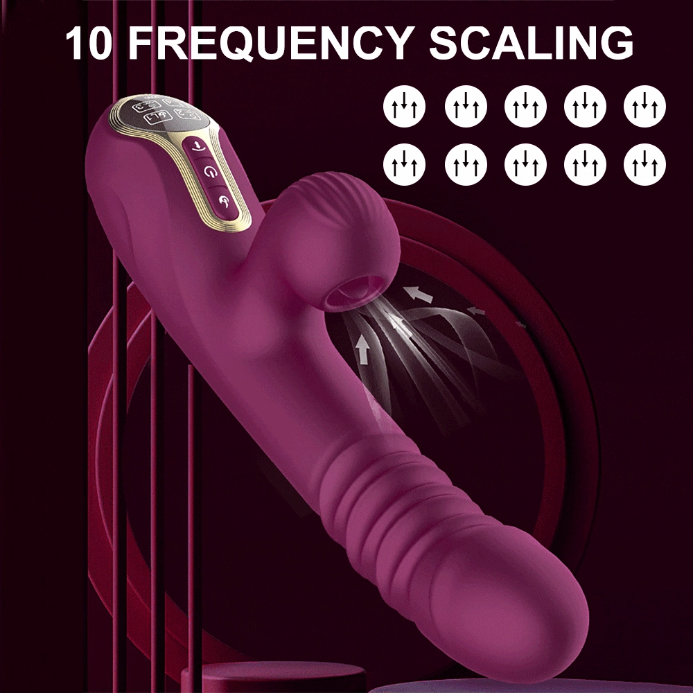 Big Sucking & Thrusting Vibrator