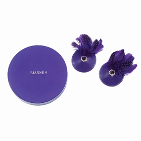 Birds Pasties in Purple