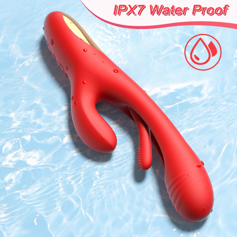 Boal- Rabbit Tapping & Patting & Vibrating G Spot Vibrator - V10