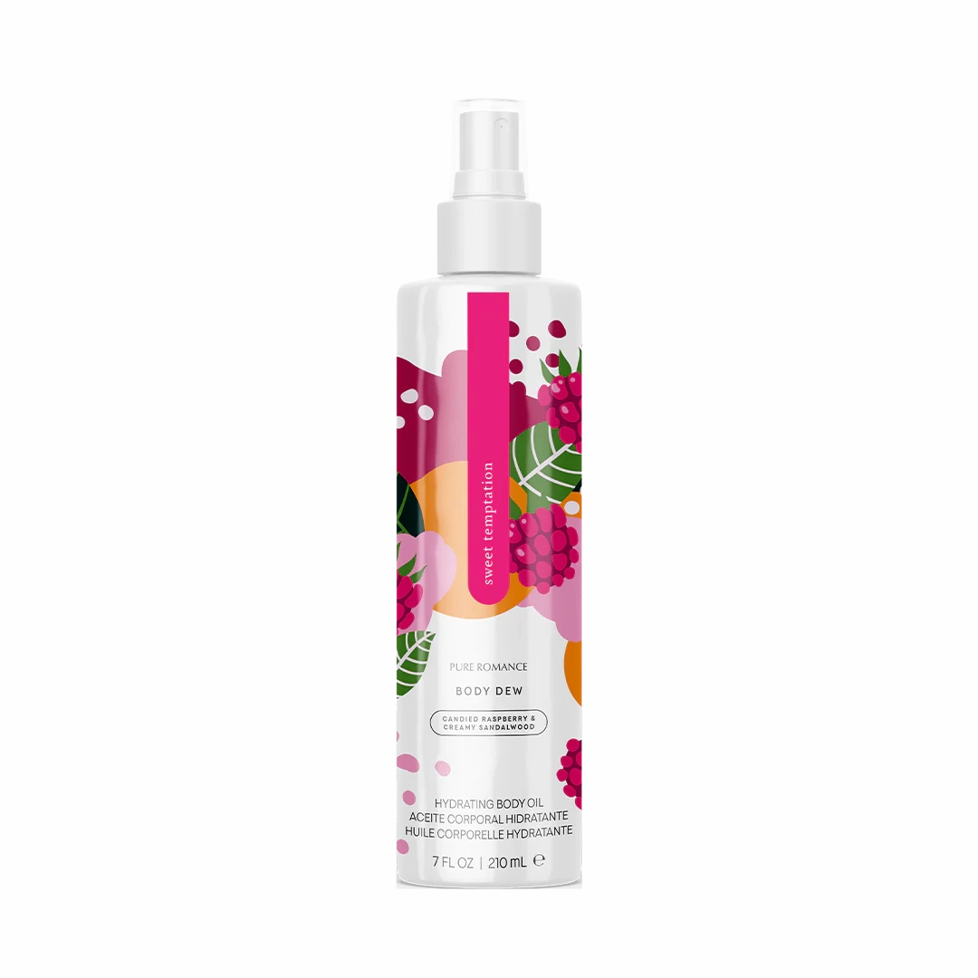 Body Dew - Pheromone Hydrating Body Oil - Sweet Temptation - IN STOCK - 33 LEFT! - Pure Romance