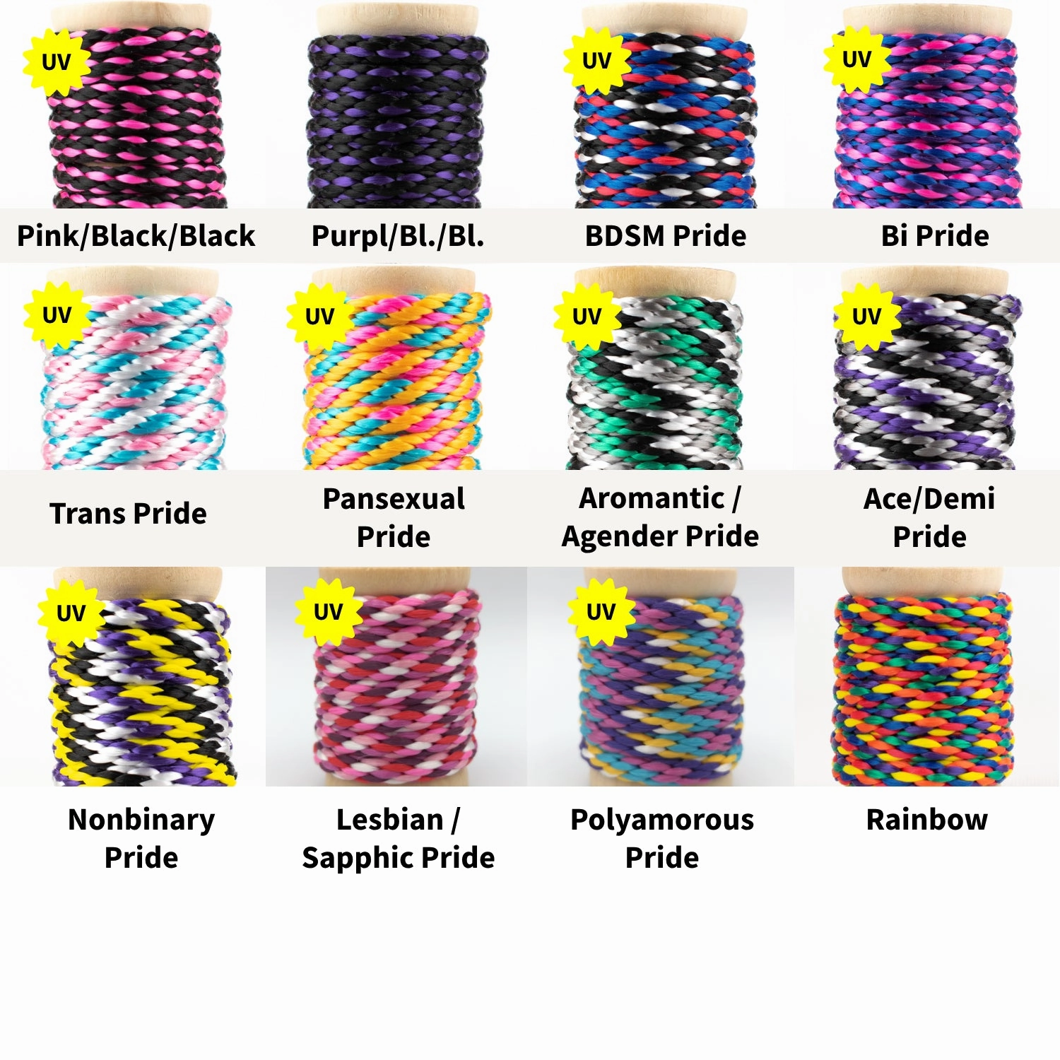 Bondage Rope Color Sample pack - MFP