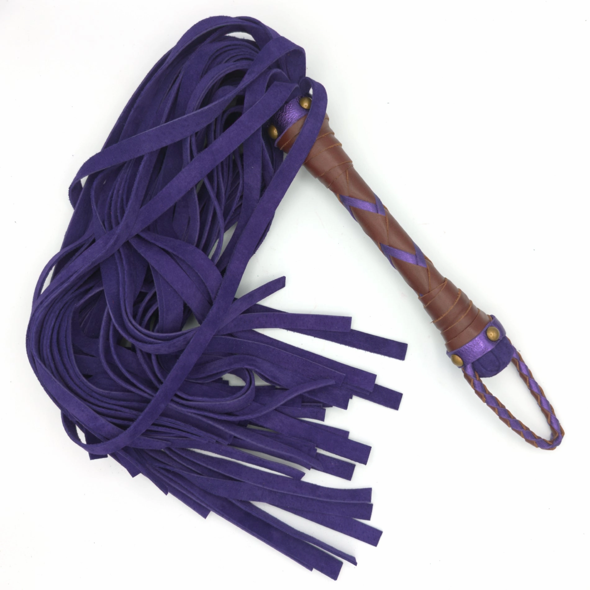 Built to Order Custom Pig Suede Flogger