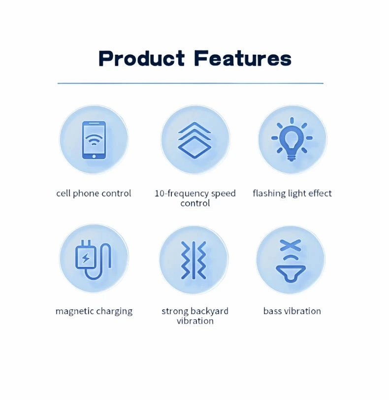 Butt Plug Vibrator: 7 Vibration Modes, Remote Control Stainless Steel Anal Toy