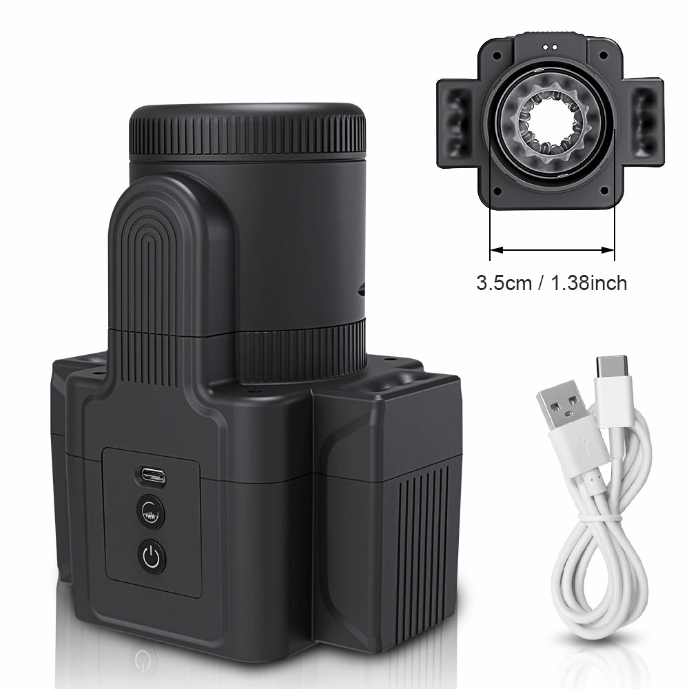 Camera - Automatic Telescopic Masturbators for Men Thrusting Masturbation Piston Open-ended Adult Equipment