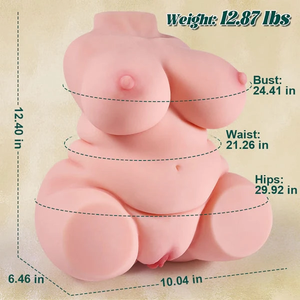 Catherine's Curvy Torso and Butt - 12.87 lbs