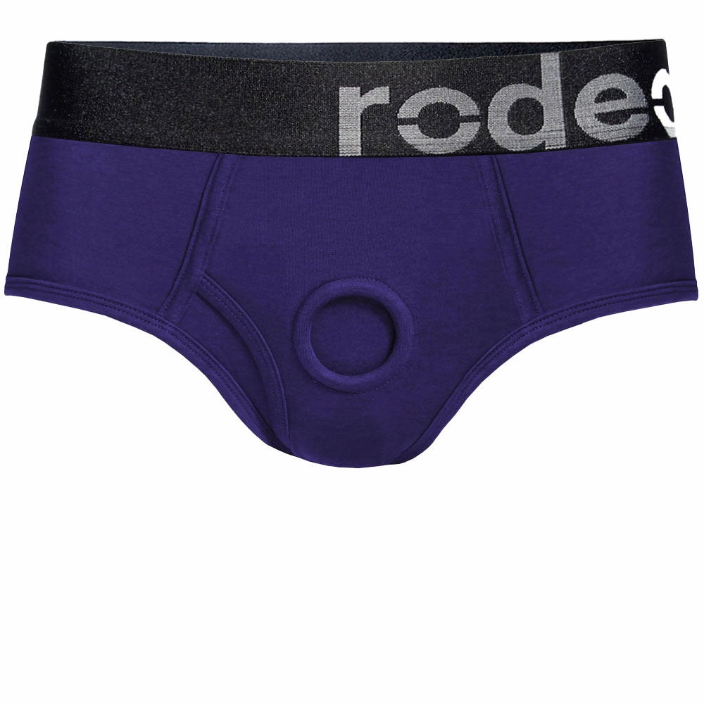Classic Brief  Harness - Purple