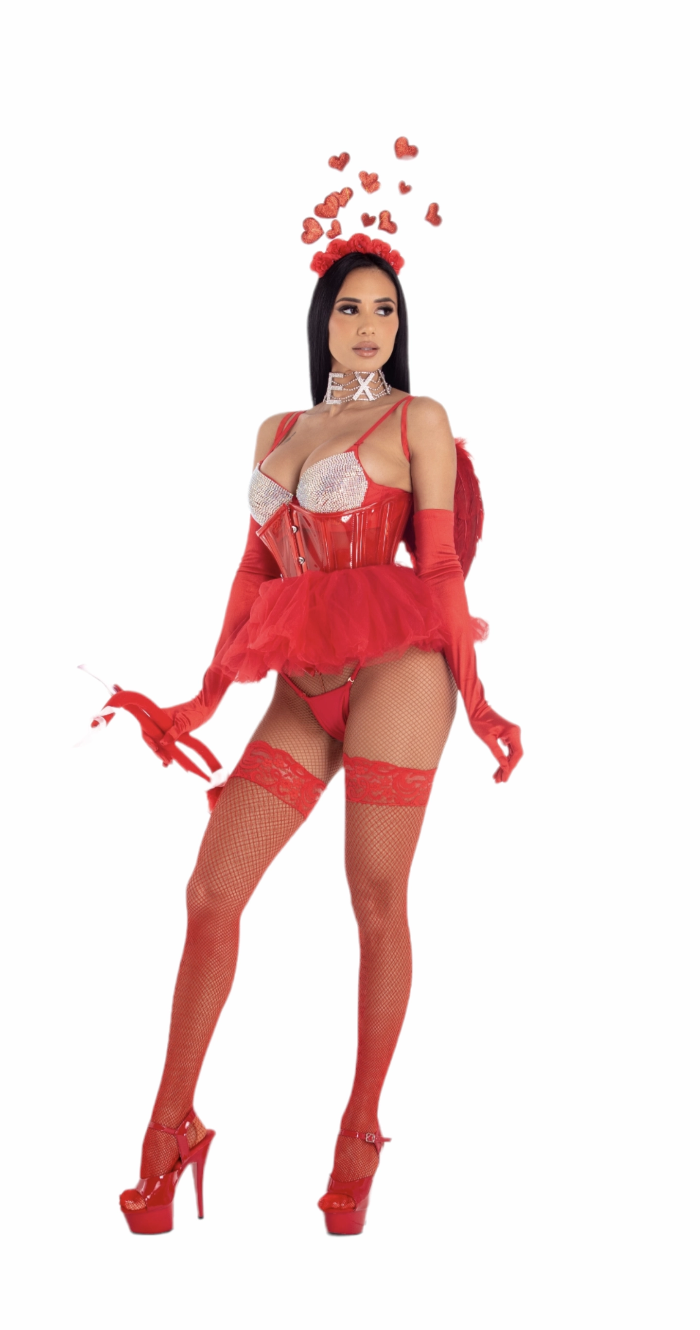 Clear Under Bust Bustier Cincher-7 Colors Available