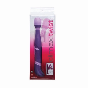 CLOSEOUT - Climax® Twist 7x Rechargeable Vibe, 220V