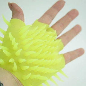 CLOSEOUT - CYBERSKIN GLOVE, YELLOW, 1021-6ZBF