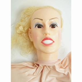 CLOSEOUT - DOLL; MANNEQUIN W/BLONDE HAIR, ACCESSORIES INCLUDED